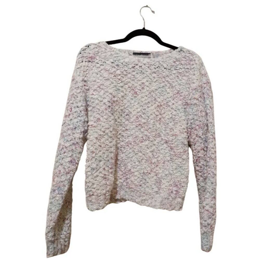 Bramble lane vintage knit sweater in pastel colors